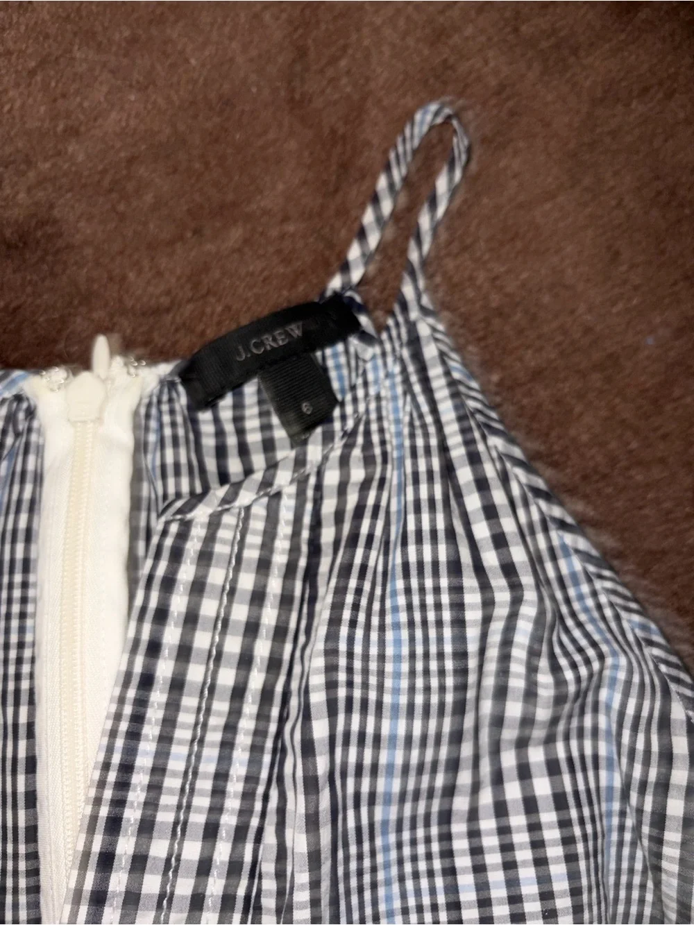 Cotton drop waist mini